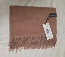 Tartan blanket co 100 Cashmere Scarf in Blush Brand New