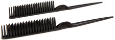 3 Row Styling Comb for Detangling, Defining and Separating Curls Black 