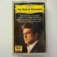 Placido Domingo The Best of Domingo Cassette 1983 Deutsche Grammophon Chrome