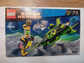Lego DC Super Heroes 76025 Green Lantern vs. Sinestro Instruction Manual Only