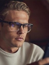 Quay Australia Hardwire Bluelight Glasses Black to Clear NWT RETIRED