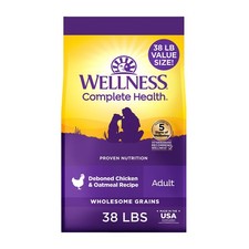 Wellness Complete Health Natural Chicken Recipe Dry Dog Food, 38 lbs.