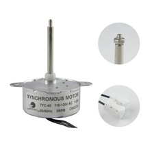 TYC-40 110V AC Small Gear Synchro Motor 5/6RPM CW/CCW by Electric Motor Suppl...