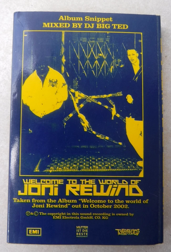 MC : JONI REWIND - WELCOME TO THE WORLD OF JONI REWIND PROMO SNIPPET TAPE 2002