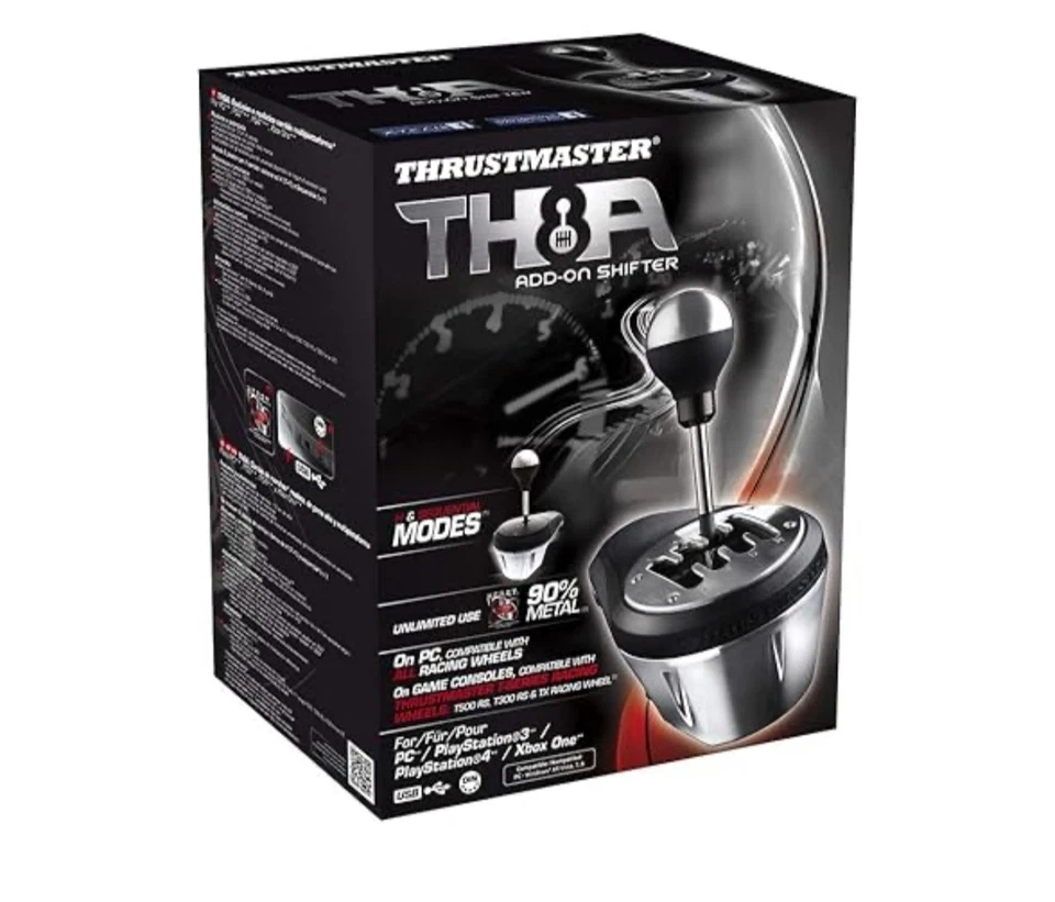 Thrustmaster TH8A Add-On Shifter (PC, PS5, PS4, XBOX) Complete in Box - Image 2 of 2