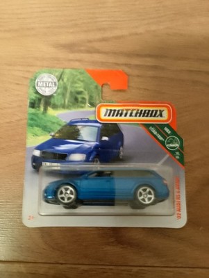 Matchbox Audi RS6 Avant blau ShortCard, OVP,  Spielzeugauto