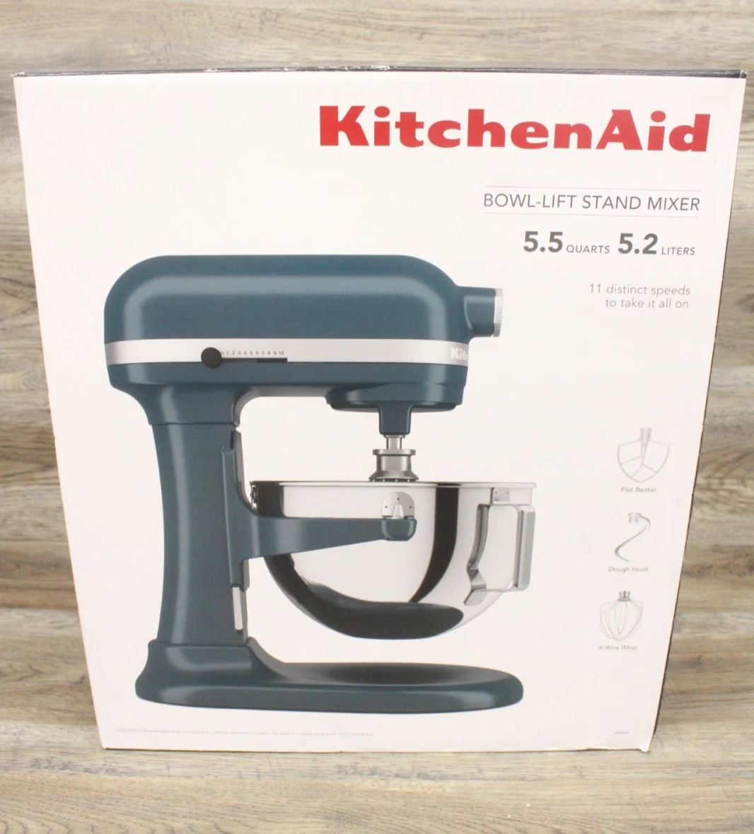 KitchenAid 5.5-Quart Bowl-Lift Stand Mixer Model KSM55SXXXAG Agave
Opens in a new window or tab