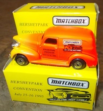 3 Matchbox Hershey Park Convention 1939 Chevy Sedan