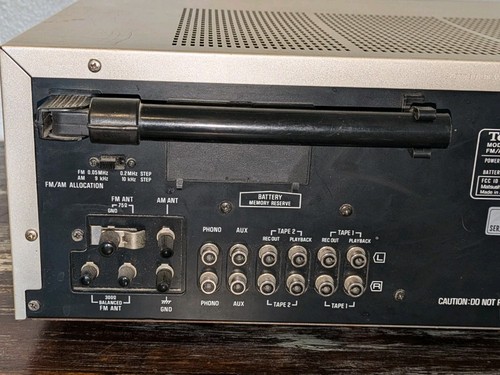 Technics FM/AM Stereo Receiver SA-828 - Partially Tested - See Description - Picture 13 of 19