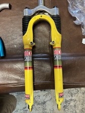 Sterzo Vintage Rock Shox Judy Sl Giallo 63mm Viaggio 26" 8 1/8"