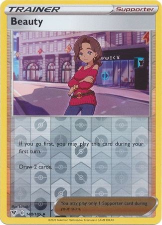 BEAUTY 148/185 VIVID VOLTAGE POKEMON (REVERSE HOLO, NM)