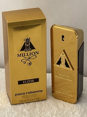 Paco Rabanne 1 Million  3.4  Ounce Eau De Natural Spray for Men 100% Original
