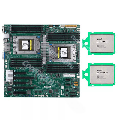 Supermicro H11DSI Mainboard + 2x AMD EPYC 7282 7302 7402 7532 7542 7642 7702CPU
