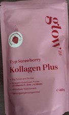 Glow 25 Kollagen Plus Erdbeere 450 g – Neu ungeöffnet Strawberry OVP MHD 03.27