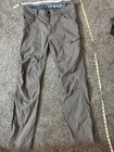 Wrangler ATG Mens Size 34x32 Outdoor Utility Pants Grey Cargo Zip Pocket — photo 1