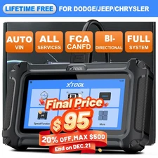XTOOL IP500 For Chrysler Dodge Jeep Bidirectional OBD2 Scanner Diagnostic Tool