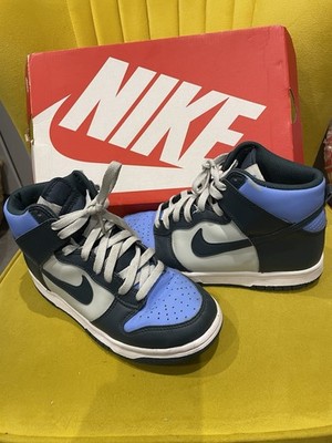 Nike Dunk High GS ''Deep Jungle / University Blue'' DB2179-300 UK 5 Good Con + Box