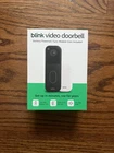 Blink Video Doorbel with Sync Module Core, Battery, Head-to-Toe HD View - Black