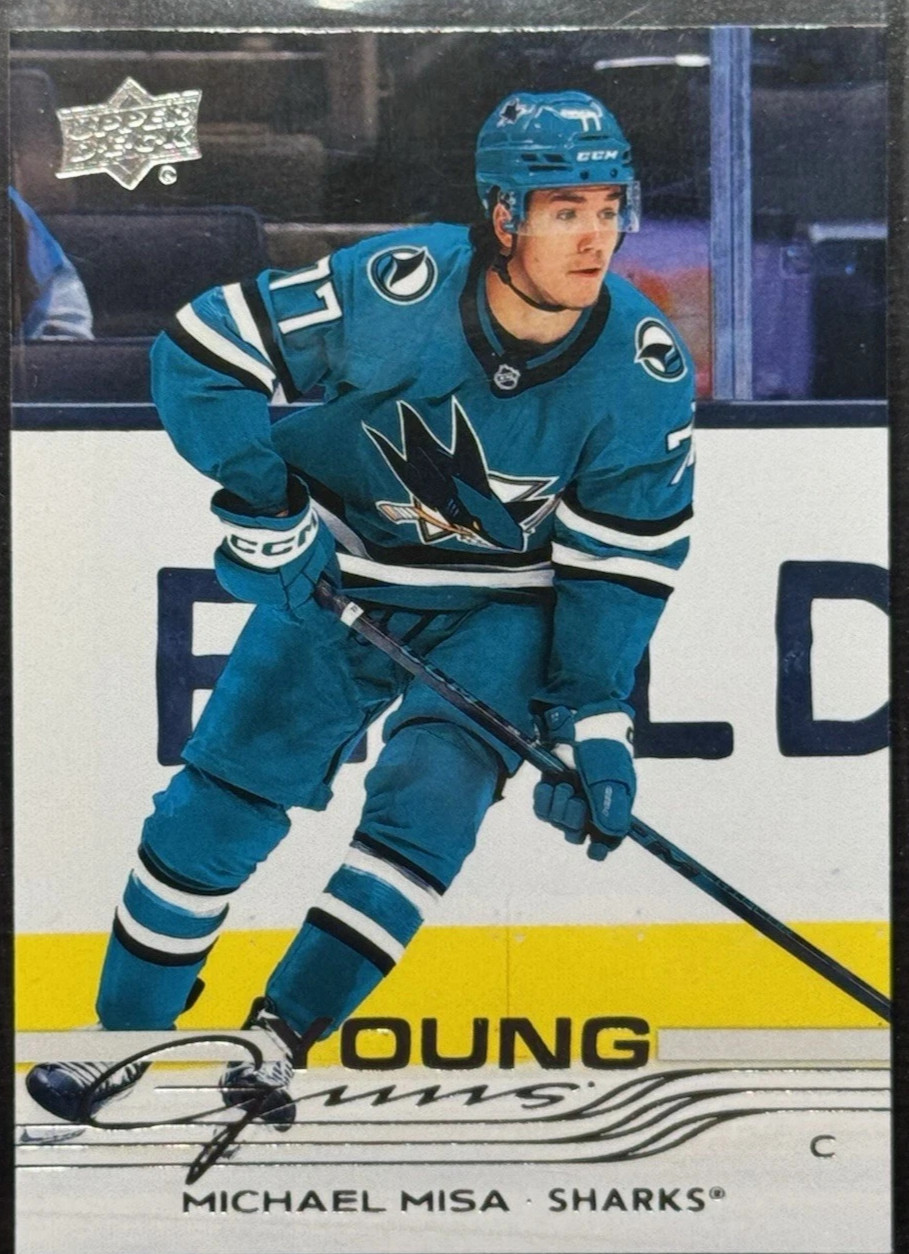 2025-26 Upper Deck Series 2 "Young Guns" Michael Misa #487