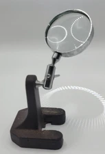 Magnifying Glass on Stand Vintage Mid Century