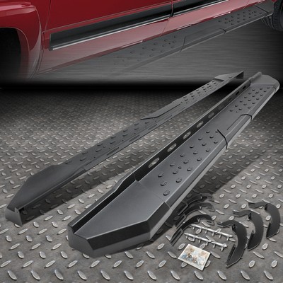 FOR 2007-2019 CHEVY SILVERADO/GMC SIERRA EXT 5.5''SIDE RUNNING BOARD STEP BAR