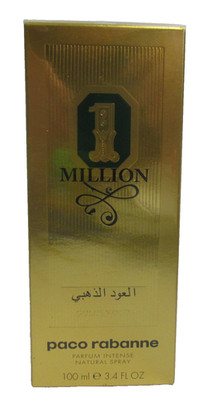 Paco Rabanne One Million Golden Oud 100ml Parfum Intense (GRUNDPREIS 2399,00 /L)