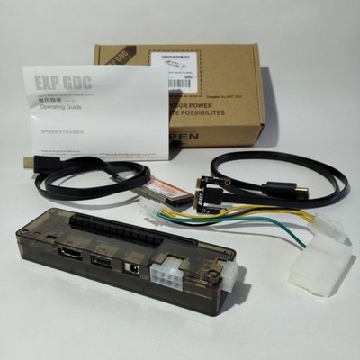 EXP GDC Beast V8.5C GPU Dock für Laptop, Mini PCI-E Kabel und ExpressCard