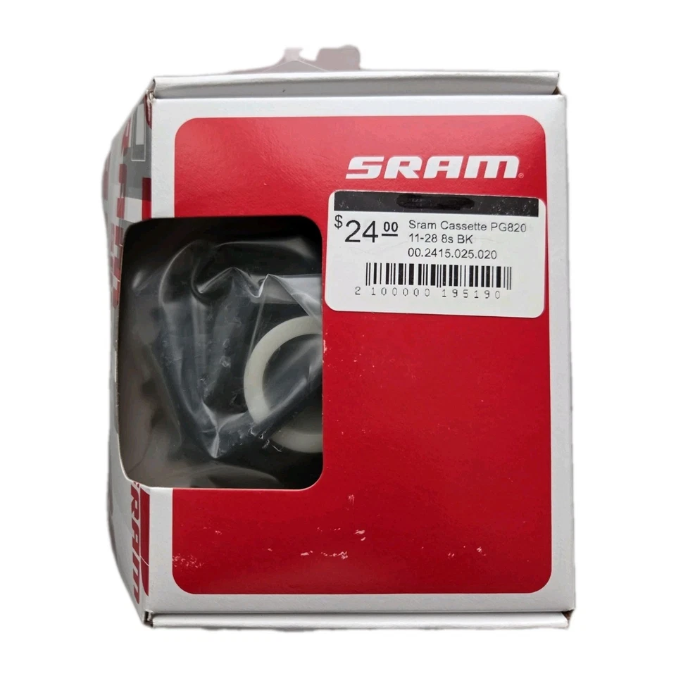 Cassete Sram PG820 11-28 8s preto 00.2415.025.020 - Imagem 2 de 3