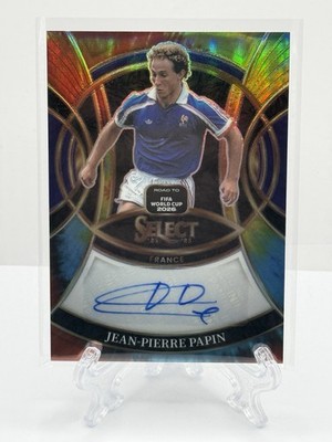 2025-26 Select FIFA Jean Pierre Papin Tye Dye Auto 04/10 France