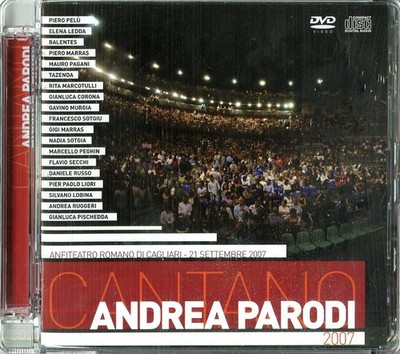 Verschiedene Künstler - Cantano Andrea Parodi - CD + DVD