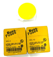 LOT OF 8, BUSSMANN FUSES, 2 PACKS OF 4