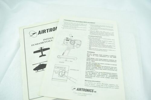 Vintage Airtronics Rival 2P Transmitter Radio Owners Manual Instruction Guide Tx - Picture 3 of 3