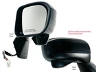 Camera Non-Heated Smooth Cover Mirror for 2014 2015 Honda Civic Passenger Side