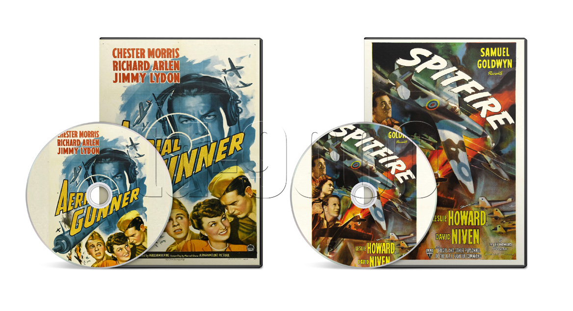 Aerial Gunner (1943) Spitfire (The First of the Few) (1942) War Movies on DVD