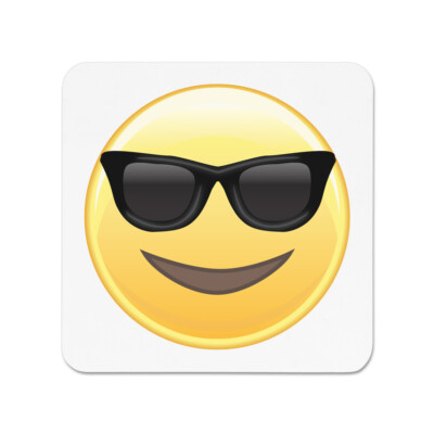 Sonnenbrille Emoji Kühlschrankmagnet - Smiley Gesicht lustig