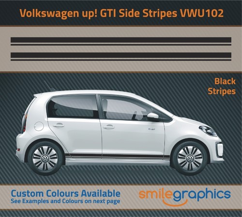 VW up GTI Stripe Kit Stickers decals - Other colours available - 第 1/2 張圖片