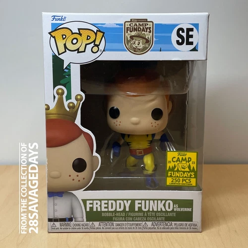Funko POP! Camp Fundays: Freddy Funko As Wolverine SDCC LE 250 PCS