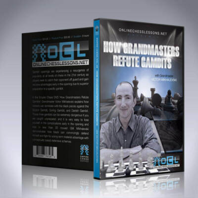 How Grandmasters Refute Gambits - EMPIRE CHESS Chess DVD