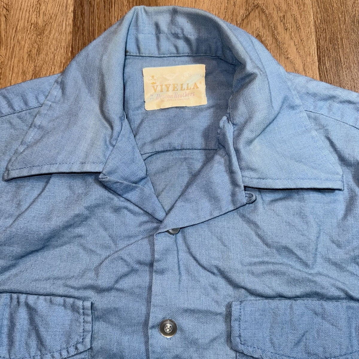 50’s Viyella Deacon Brothers 長袖シャツ レーヨン 50's Viyella Deacon Brothers 長袖シャツ レーヨン 【公式通販】