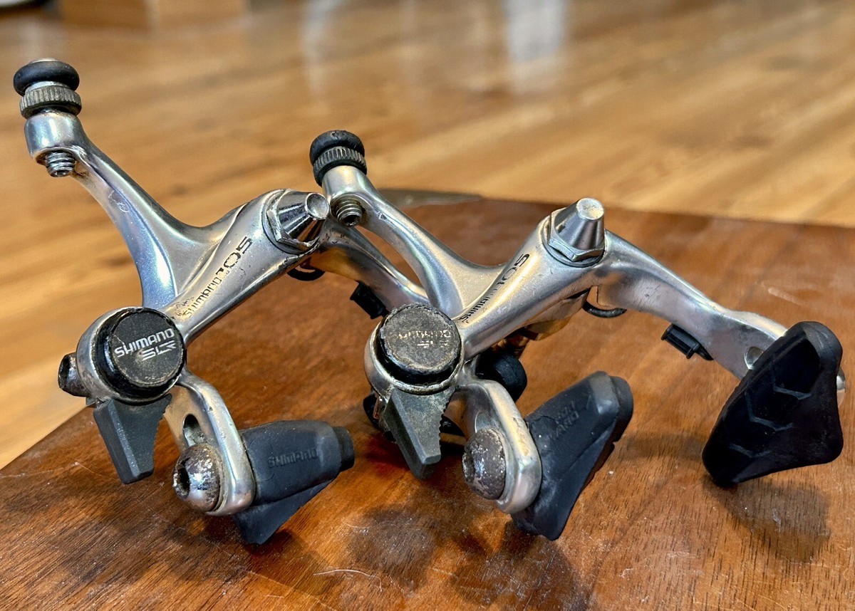 ボロvintage Shimano 105 Brake Caliper Set BR-1050 Sidepull Vintage Road Bike