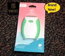Palmperfect Electric Shaver in Patterns. Brand New, Fast Shipping. Green!