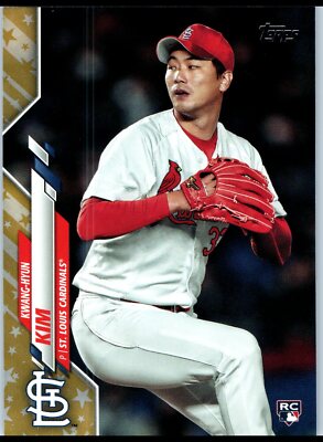 2020 Topps #459 Kwang-Hyun Kim Gold Star
