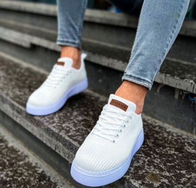 Men's KNIT Casual Shoes Comfort Cotton Breathable Daily Sneakers