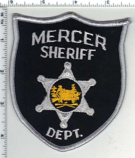 Mercer Sheriff (West Virginia) 2nd Issue Shoulder Patch eBay