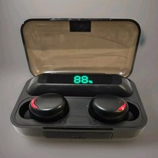 TWS F9-5.0 Bluetooth Wireless Earbuds: Noise-Cancelling, Touch Control.