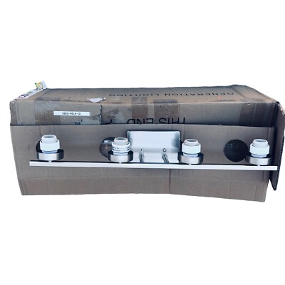 NEW Sea Gull Lighting 4411604-962 Bayfield 4-Light Wall / Bath in Brushed Nickel
