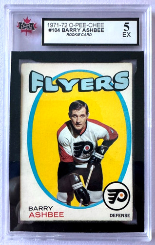 Barry Ashbee #104 1971 O-Pee-Chee card