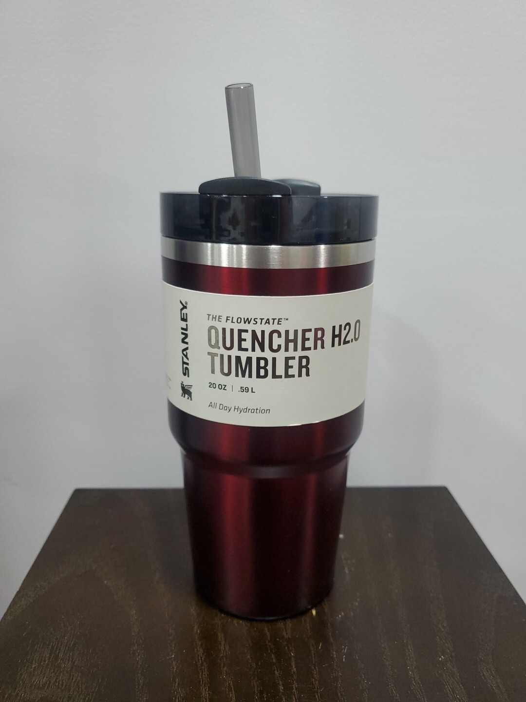 Stanley Adventure Quencher 20oz Travel Tumbler in Rosewood Glow
