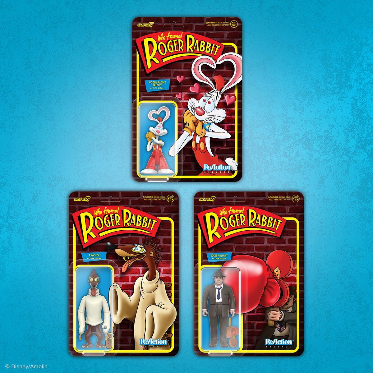 SF・ファンタジー・ホラー SUPER7 ReAction Who framed ROGER RABBIT Amazon.com: Super7 Psycho Who Framed Roger Rabbit Reaction