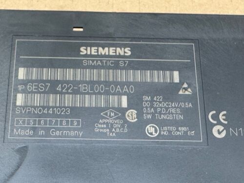 SIEMENS 6ES7422-1BL00-0AA0 "" KOSTENLOSE LUFTLIEFERUNG AM 2. TAG "" - Bild 3 von 5